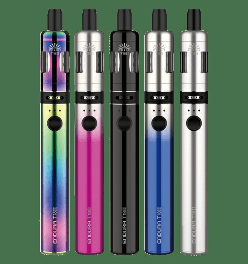 Endura T18-E Ii E-Cigarette Starter Kit  |  Mtl Kits Device Black