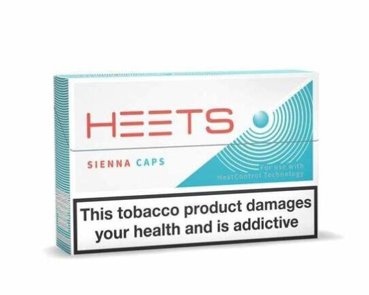 Heets Sienna Caps Pack Of 20  |  Heat Not Burn Device Heat Not Burn