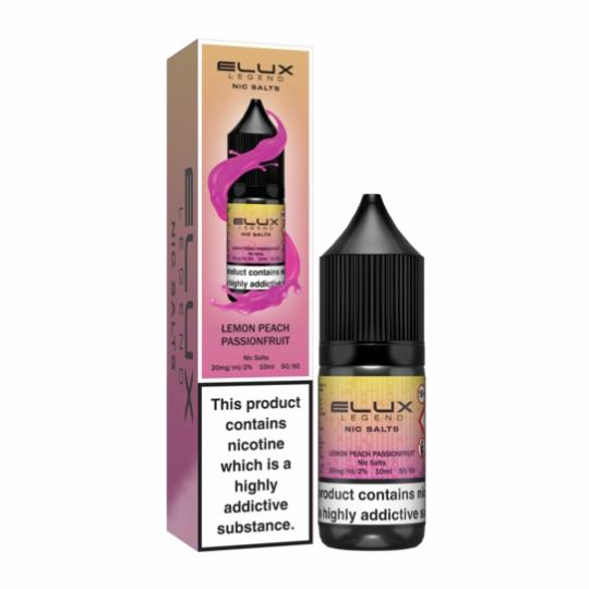 Legend Lemon Peach Passionfruit 10Ml Nic Salt E-Liquid  |  Nic Salt E-Liquid E-Liquid Nic Salt E-Liquid