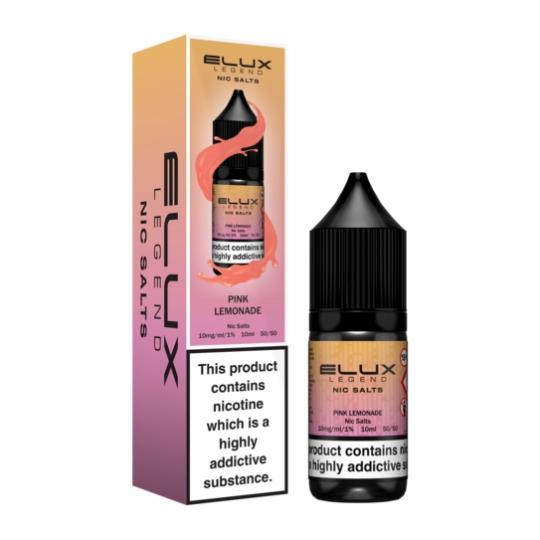 Legend Pink Lemonade 10Ml Nic Salt E-Liquid  |  Nic Salt E-Liquid E-Liquid Nic Salt E-Liquid