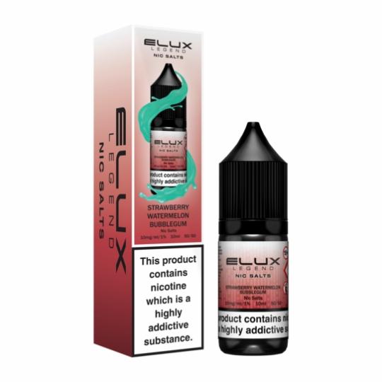 Legend Strawberry Watermelon Bubblegum 10Ml Nic Salt E-Liquid  |  Nic Salt E-Liquid E-Liquid Nic Salt E-Liquid