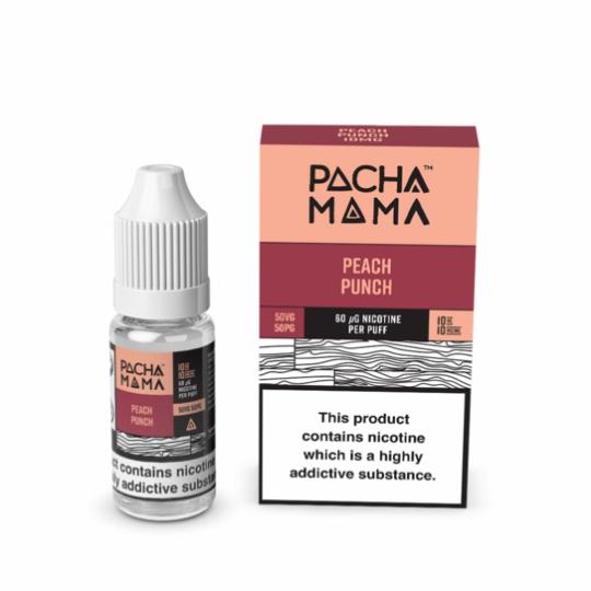 Nic Salt E-Liquids Peach Punch 10Ml  |  Nic Salt E-Liquid E-Liquid Nic Salt E-Liquid