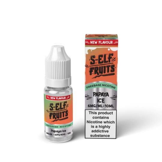 Papaya Ice Hpg 10Ml E-Liquid  |  S-Elf Juice E-Liquid 10Ml E-Liquid 10Ml E-Liquid