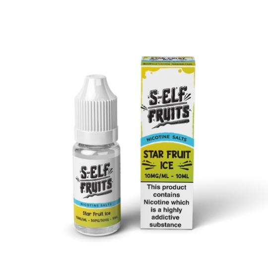 Starfruit Ice 10Ml Nic Salt E-Liquid  |  S-Elf Juice E-Liquid E-Liquid Nic Salt E-Liquid