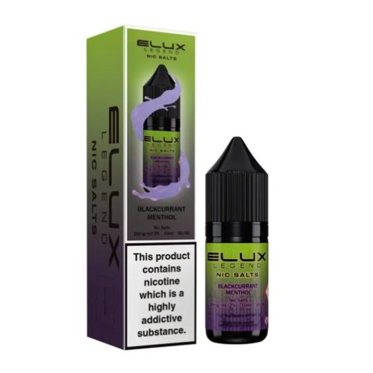 Legend Blackcurrant Menthol 10Ml Nic Salt E-Liquid  |  Nic Salt E-Liquid E-Liquid Nic Salt E-Liquid