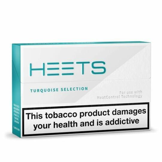 Heets Turquoise Pack Of 20  |  Heat Not Burn Device Heat Not Burn